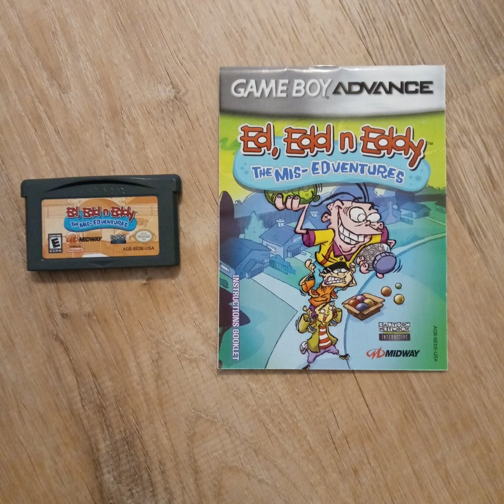 Gameboy advance Ed, Edd n Eddy The Mis-EDventures game (Pre-loved)